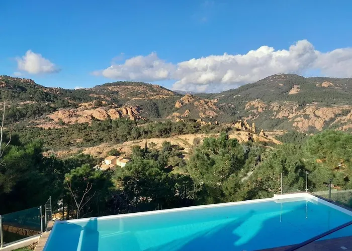 La Cousinade De L'esterel Сasa de vacaciones Saint-Raphaël